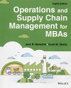 OPERATIONS & SUPPLY CHAIN MANAGEMENT FOR MBAS 8/E 2023 - 1119898692