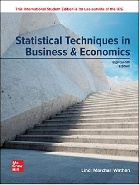 STATISTICAL TECHNIQUES IN BUSINESS & ECONOMICS 18/E 2020 - 1260570487 - 9781260570489 STATISTICAL TECHNIQUES IN BUSINESS & ECONOMICS 18/E 2020 - 1260570487