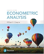 ECONOMETRIC ANALYSIS 8/E 2018 - 1292231130
