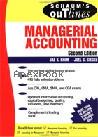 THEORY & PROBLEMS OF MANAGERIAL ACCOUNTING 2/E 1999 - 0070580413 - 9780070580411