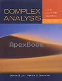 COMPLEX ANALYSIS: A FIRST COURSE WITH APPLICATIONS 3/E 2015 - 1449694616 - 9781449694616