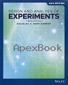 DESIGN & ANALYSIS OF EXPERIMENTS 10/E 2020 - 1119590833 - 9781119590835