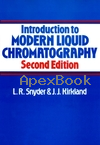 INTRODUCTION TO MODERN LIQUID CHROMATOGRAPHY 2/E 1979 - 0471038229 - 