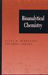 BIOANALYTICAL CHEMISTRY 2004 0471544477 9780471544470