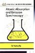 ATOMIC ABSORPTION & EMISSION SPECTROSCOPY 1991 9971510944 
