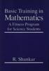 BASIC TRAINING IN MATHEMATICS 1995 - 0306450364