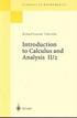 INTRODUCTION TO CALCULUS & ANALYSIS VOL.2-2 2000 3540665706 9783540665700