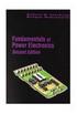 FUNDAMENTALS OF POWER ELECTRONICS 2/E 2001 - 0792372700